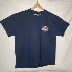 HARLEY DAVIDSON original t shit men BLUE sz XL